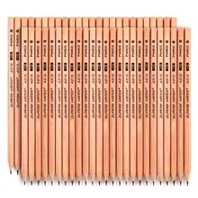 六角木製鉛筆【筒入り・三角形・小学生向け】