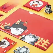 国家図書館 吾皇万睡シリーズ マウスパッド【カートゥーンデザイン・天然ゴム・学生向けギフト】