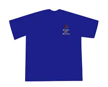 ゆったりとしたヒップホップデザインのショートスリーブTシャツ【厚手・小さめの襟】