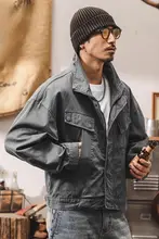 アメリカンビンテージ工業用ジャケット【春秋用・ワイドフィット・アウトドア対応】