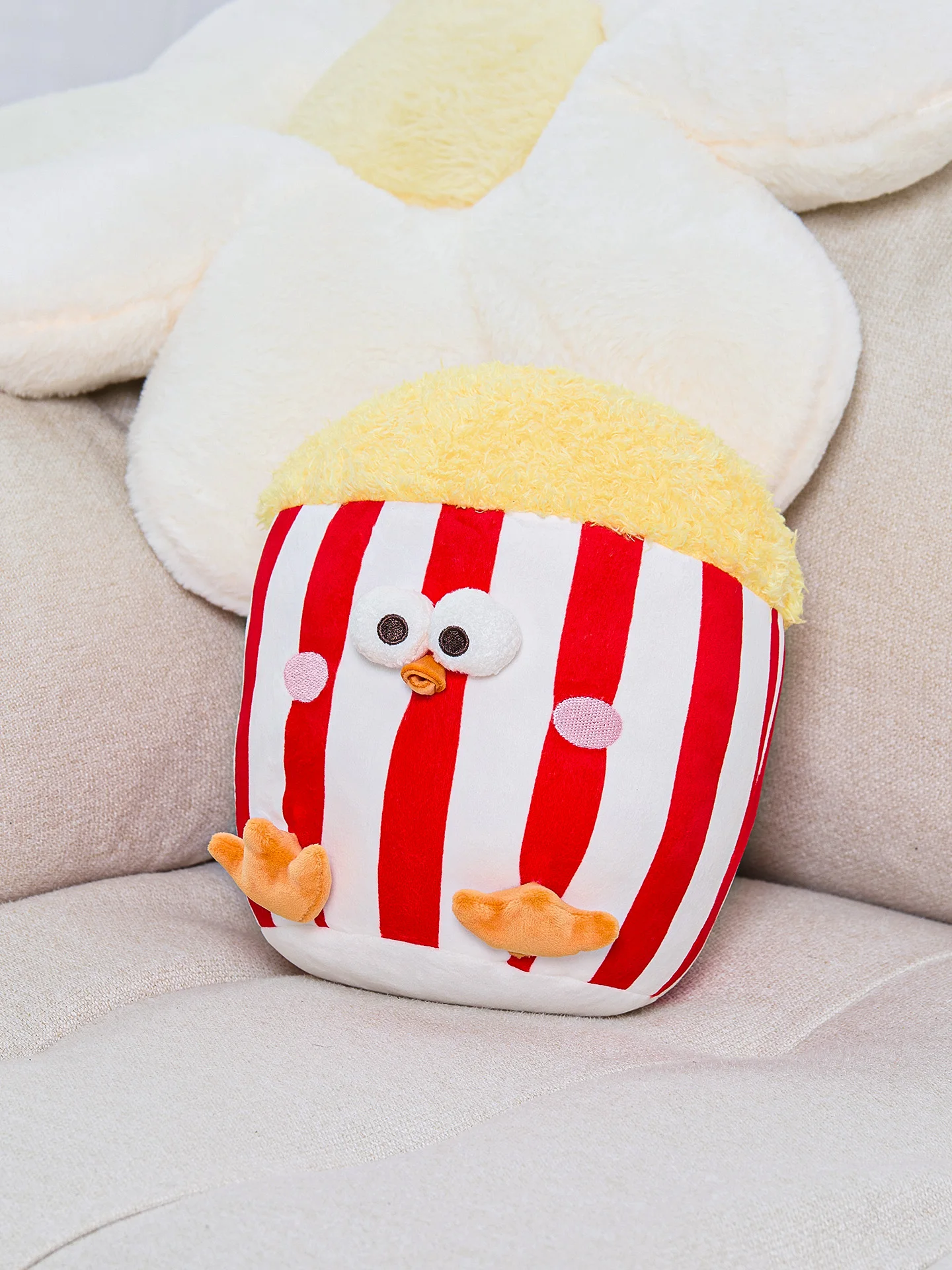 MINISO ポップコーンダン  ダンぬいぐるみ：かわいらしいデザインとふわふわ感がギフトにも最適