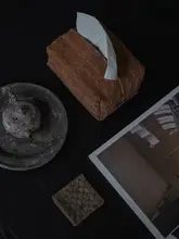 オリジナル シルク風 レトロデザイン 手作りナプキンケース【家庭用・ナプキンボックス】