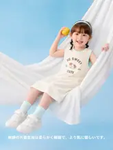 通気性に優れた子供用ワンピースドレス【プリンセススタイル・夏用】
