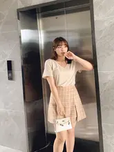 春夏用 大きいサイズ レディースVネック短袖Tシャツ【カジュアル・らくらくシルエット・シンプルデザイン】