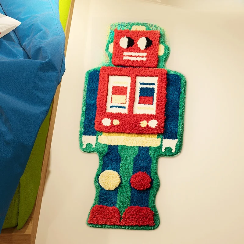 子供部屋のマットに「かわいい」が足りない？ロボットデザインの珪藻土マットが解決する理由