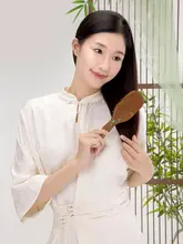 頭皮マッサージ用 気囊クッションヘアブラシ【女性用・誕生日ギフトに最適】