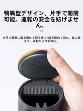 小鹏G7用中控煙灰皿【収納・デコレーション用・車内アクセサリー】