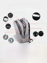 Li-Ning メンズ ビジネスリュックサック【防水・大容量・軽量・旅行用】