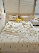 可愛いキャラクターの夏用冷感ニットキルト【洗濯機対応・薄手・寝具用】
