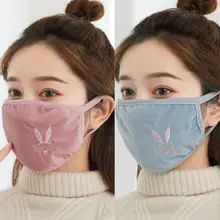 秋冬用 レディース大きめ防風マスク【保温・通気性・洗濯可能・自転車用】