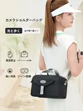 カメラインナーバッグ ショルダーバッグ ミラーレスカメラ対応 コンパクト 斜め掛け レンズ収納 持ち運び 「elecom」