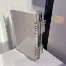 Plande 透明アクリル製バインダー付きノートブック【インスタ風・カード収納可】