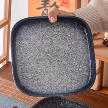 深型正方形プレート【厚みのあるデザイン・創造的な高級感・家庭用に最適】