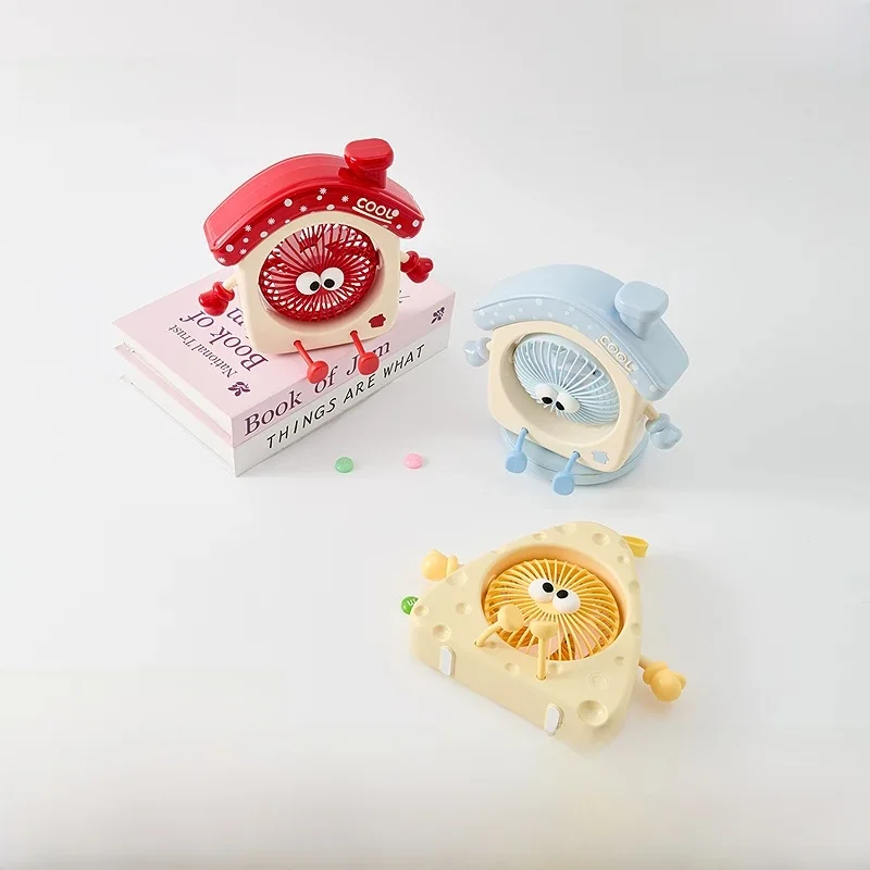 デスク用かわいいデザイン扇風機：節電・快適・おうち時間に最適な生活アイテム