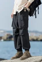 回力 裏起毛防水作業用パンツ【メンズ・秋冬・ルーズフィット・ジョガーパンツ】