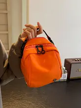 軽量防水の小さな貝殻型バッグ【シンプルデザイン・多層ポケット・ハンドル付き・ショルダー・クロスボディ】