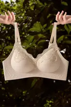 レースブラジャー【ノンワイヤー・アンダーウェア・バストアップ・副乳カバー】