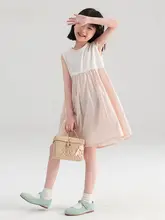 子供用 ノースリーブワンピース【夏用・コットン・カジュアル・ファッション】