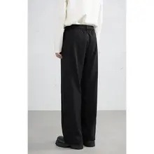 ライセールコットン混紡のベルトデザインストレートワイドパンツ【メンズ・カジュアル・春夏用】