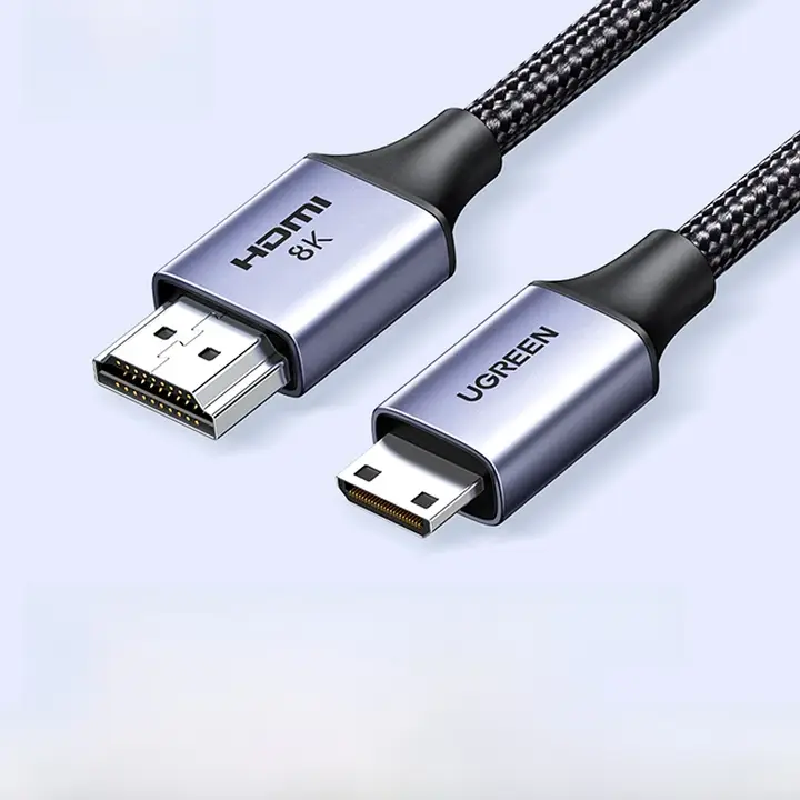 Mini HDMI HDMI2.1 ケーブル 8K 高画質 キヤノン カメラ 対応 「UGREEN」