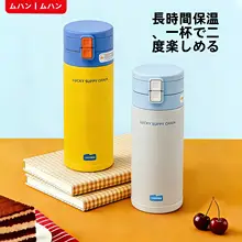 二重壁構造のステンレス保温ボトル【携帯便利・ストロー付き・オフィス用・車載対応】