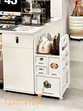 移動可能なデスク下収納キャビネット【多層・バッグ収納・オフィス用品整理】