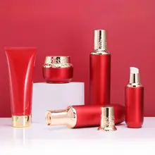 ポータブルなプッシュ式化粧水・乳液・美容液用ボトル