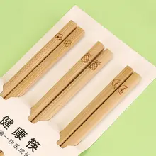 健康的な無漆無蜡の天然竹製訓練用短いお子様用箸【高温耐性・使いやすいデザイン】