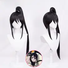 噬魂師 中務椿 コスプレウィッグ【黒のポニーテール】