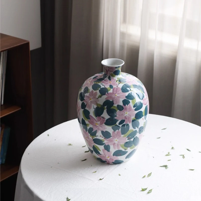 青花瓷の陶器製 花瓶：新中式デザインが玄関に合う理由と実際の使い方