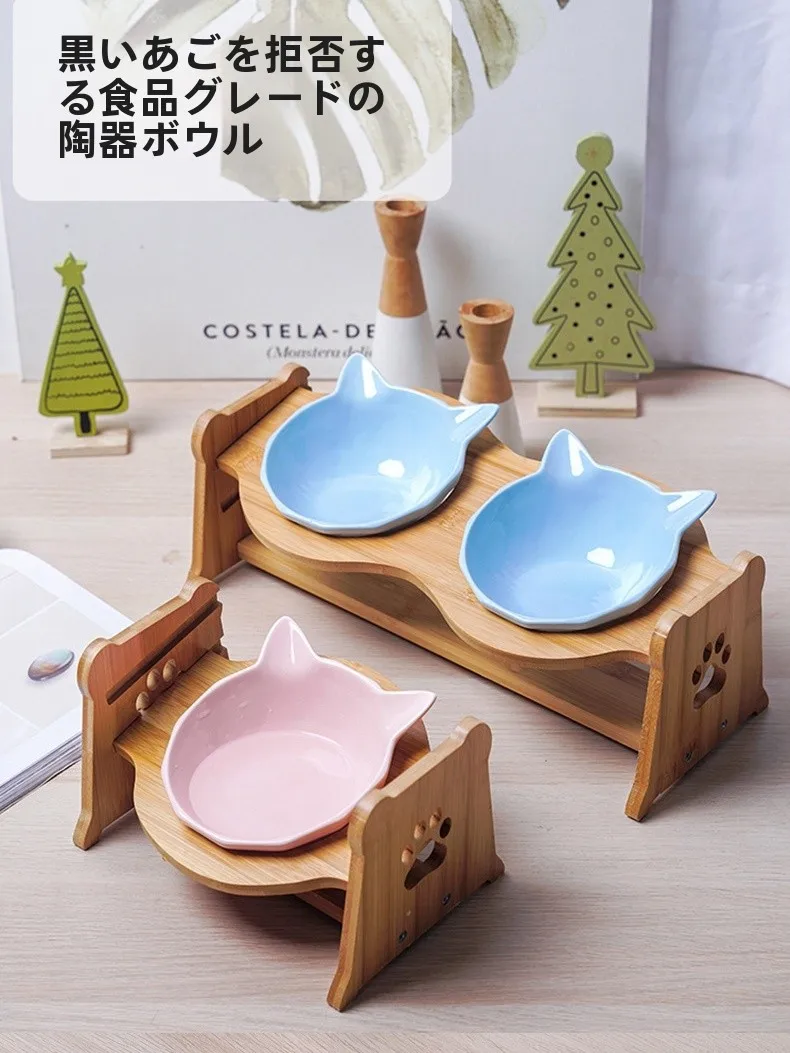 インテリア買い物リストにおける猫用ダブルボウル陶器の選び方