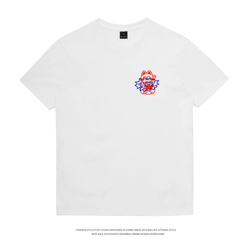 メンズTシャツのカラーバリエーションやデザインでどう選ぶ？「逐晨」のデザインプリントTシャツが解決するリアルな悩み