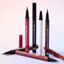 防水・防汗アイライナー【黒と薄茶・にじまない・ファイバー先端】