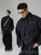 アメリカンクラシックデザインのショートデニムジャケット【メンズ・カジュアル・秋用】