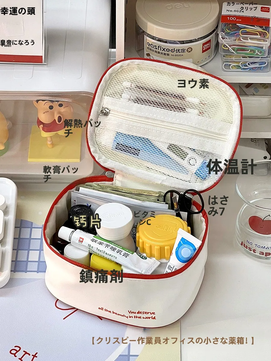 ダニ刺された跡の治療に効果的な薬膏が収納された応急処置キット