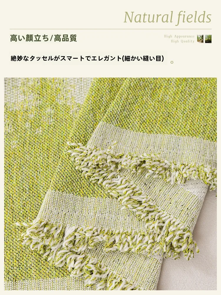 もこもこソファーカバー：キャメルソファに合うナチュラルな植物花卉パターンの選定ガイド
