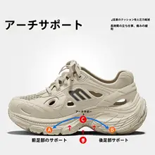 男性用 夏用スリッパ【防滑・防臭・厚底・EVA素材】