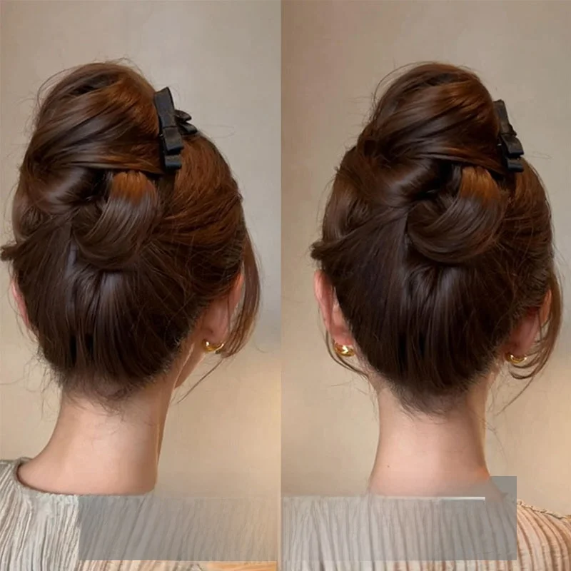 リボンデザインのヘアコームでコテなしトップボリュームを実現する方法