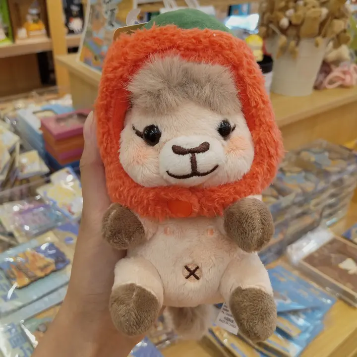 ふわふわのロバ型キーホルダー【お土産・かわいいデザイン・プレゼント用】