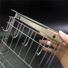 壁掛け式ナイフホルダー【キッチン用・多機能収納・ステンレス製】