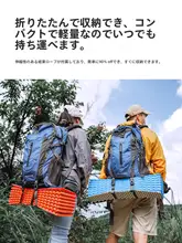 TAN XIAN ZHE アウトドアテント用厚手折りたたみクッションマット【防湿・携帯便利】