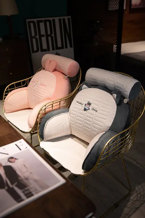 オフィス用腰痛対策クッション【リクライニングサポート・妊婦用・長時間座り用】