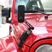 JeepラングラーJK/JL用広角バックカメラレンズ【死角補助ミラー・サンドバイザー用アクセサリー】