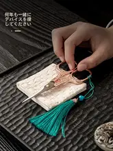 唐丰 お茶用ミニ剪定ハサミ【高級茶具アクセサリー・茶道用】