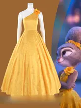 映画『ズートピア２』ジュディウサギ警官の花柄ドレス【コスプレ向け】