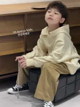 子供用 春物フード付きスウェットシャツ【男女兼用・長袖・カジュアルデザイン】