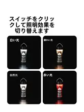 The Primitive アウトドア キャンプランタン【充電式・長時間使用可能・テント用・雰囲気作りに最適】