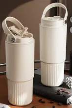 大容量の316不锈鋼保温カップ【陶器内蔵・携帯用・コーヒーカップ】