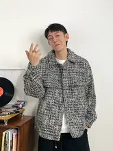 チェック柄のダウンジャケット【フロントボタン・シャツカラー・白鹅绒・大きいサイズ】