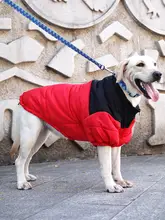中型・大型犬用 冬用暖かいダウンコットンジャケット【ゴールデンレトリバー・ラブラドール用・2脚タイプ】